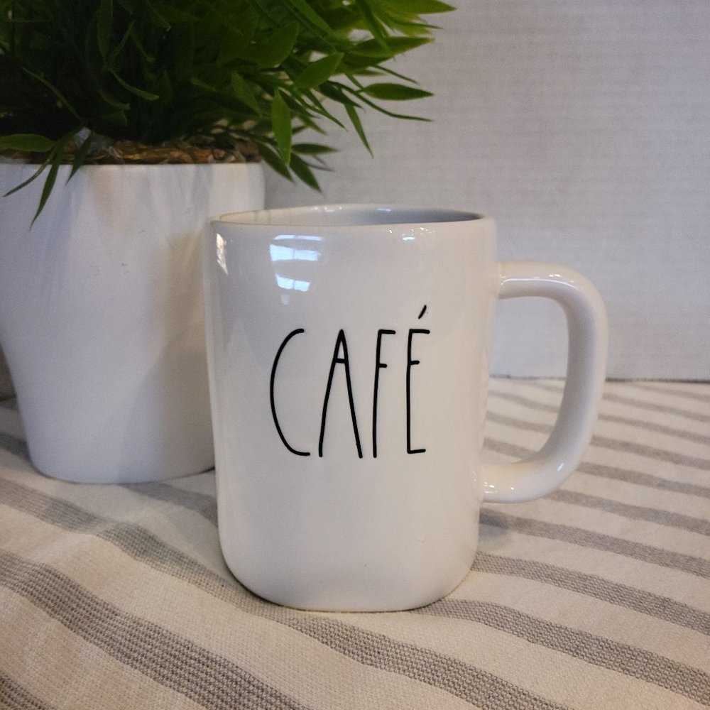 Rae Dunn Cafe Mug - Picture 1 of 5